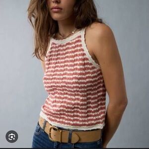 Striped Sleeveless Top